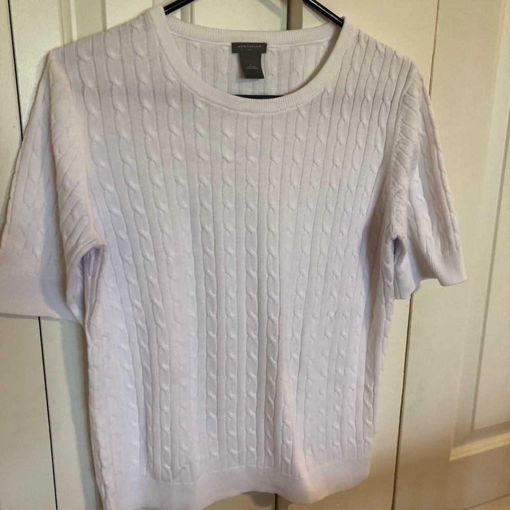 Ann Taylor Short sleeve sweater
